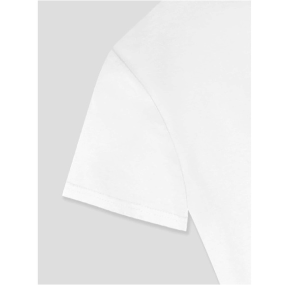 Sunflower Print White Tee Shirt - Picture 4 of 11